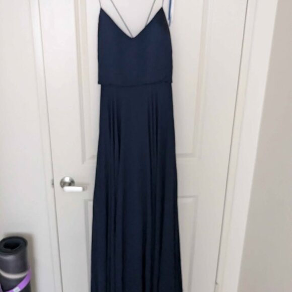 Jenny Yoo Dresses & Skirts - Jenny Yoo Navy Bianca Dress